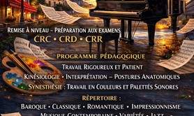 Ludmilla Guilmault - Cours autour du piano , et la musique prend vie