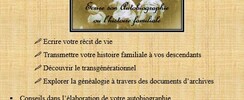 Les Petites Plumes de Poissy - Ecriture Autobiographique et Transgénérationnelle