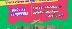 Cuba Cultura - Percussion Cubaine tous les Vendredis